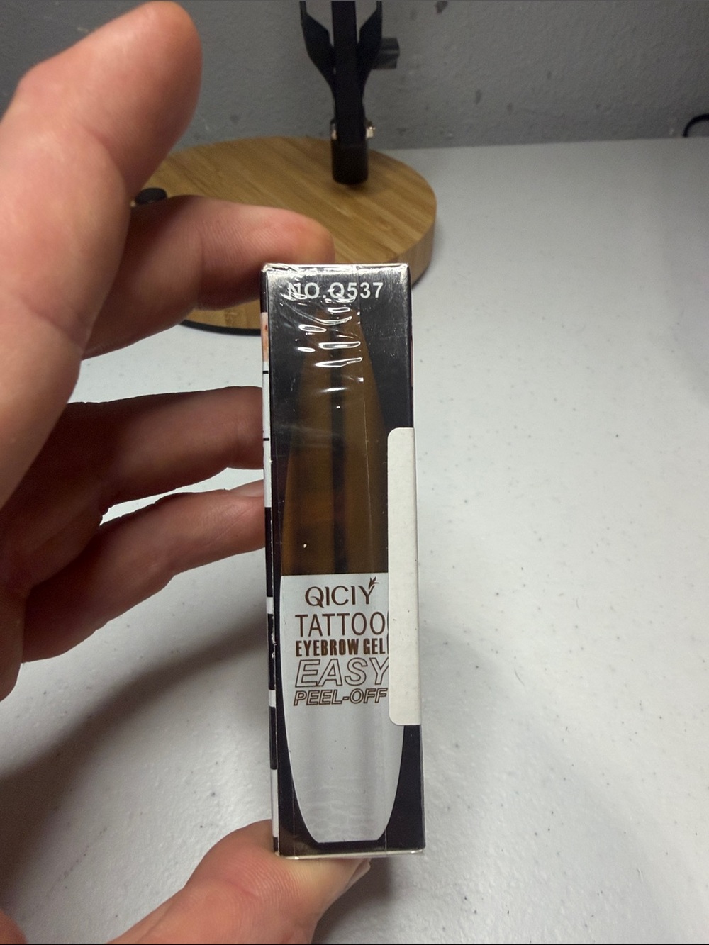 Tattoo Easy Peel-Off Eyebrow Tint — Black